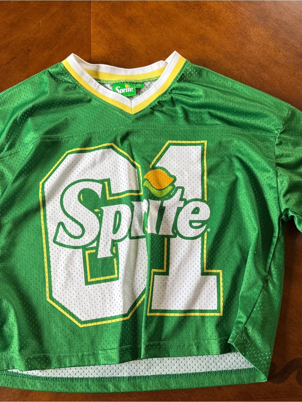 Kids' Green Logo Jersey Top